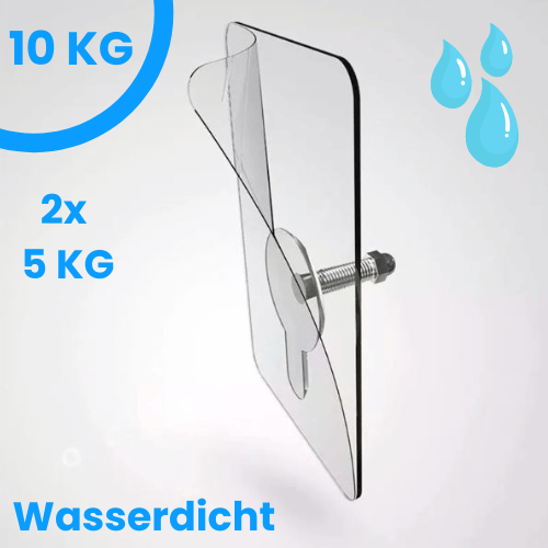 Befestigung ohne Bohren außen wasserdichter klebenagel