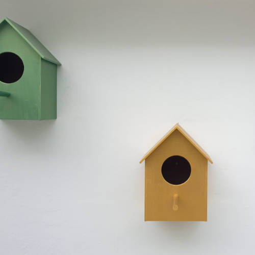 vogelhaus befestigen