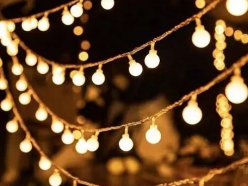 Lichterkette für den Balkon